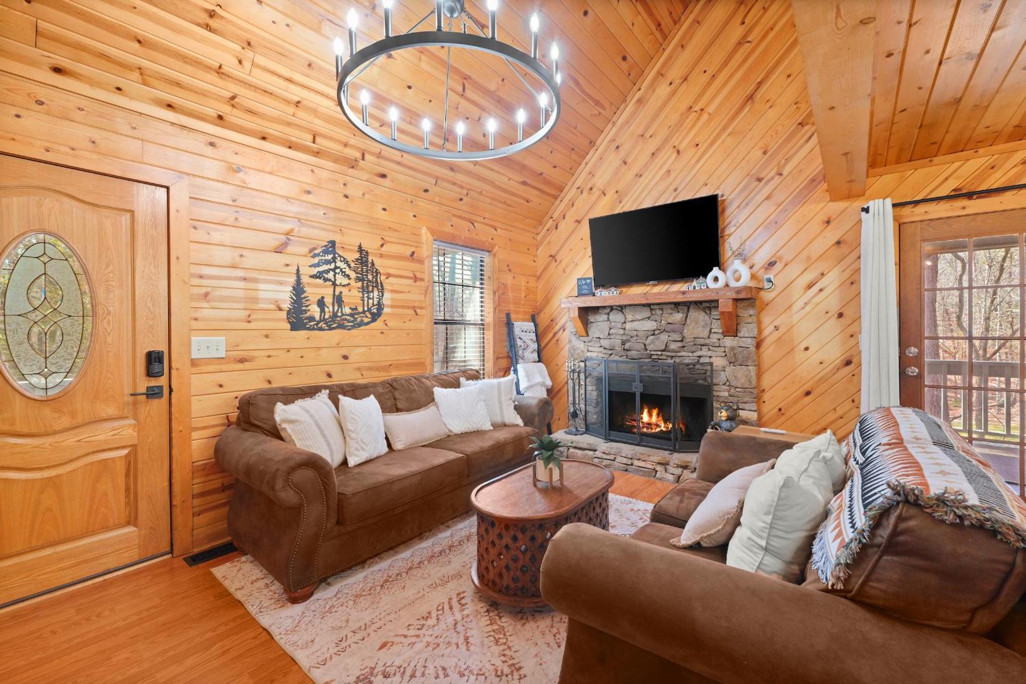 Firefly Lodge - Cozy 4 Bedroom Cabin Minutes To Helen Sautee Nacoochee Exterior foto